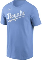 George Brett Kansas City Royals Light Blue Name And Number Short Sleeve Player T Shirt