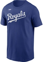 George Brett Kansas City Royals Blue Coop Name and Number Short Sleeve Player T Shirt