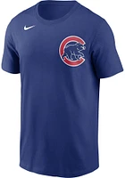 Javier Baez Chicago Cubs Blue Name And Number Short Sleeve Player T Shirt