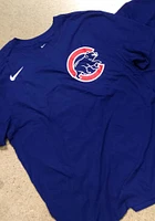 Javier Baez Chicago Cubs Blue Name And Number Short Sleeve Player T Shirt