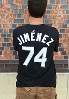 Eloy Jimenez Chicago White Sox Black Name Number Short Sleeve Player T Shirt