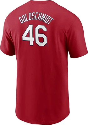 Paul Goldschmidt St Louis Cardinals Name Number Short Sleeve Player T Shirt