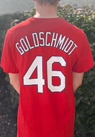 Paul Goldschmidt St Louis Cardinals Name Number Short Sleeve Player T Shirt