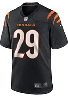 Cam Taylor-Britt  Nike Cincinnati Bengals Black Home Football Jersey