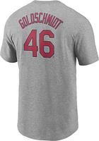 Paul Goldschmidt St Louis Cardinals Name Number Short Sleeve Player T Shirt