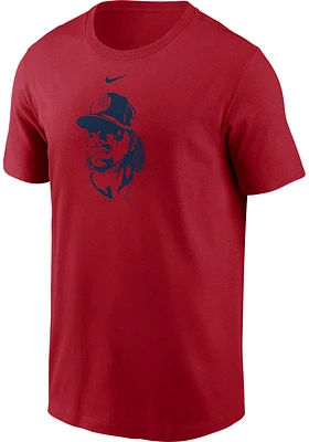 Carlos Martinez St Louis Cardinals Red Name Number Short Sleeve Player T Shirt
