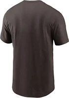 Nike Cleveland Browns Brown Prop Of Essential Short Sleeve T Shirt