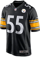 Devin Bush  Nike Pittsburgh Steelers Black Home Game Football Jersey