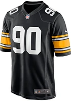 TJ Watt  Nike Pittsburgh Steelers Black Alternate Game Football Jersey