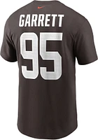 Myles Garrett Cleveland Browns Brown Primetime Short Sleeve Player T Shirt