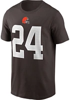 Nick Chubb Cleveland Browns Brown Primetime Short Sleeve Player T Shirt