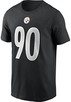 TJ Watt Pittsburgh Steelers Black Primetime Short Sleeve Player T Shirt