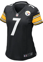 Ben Roethlisberger  Nike Pittsburgh Steelers Womens Black Home Game Football Jersey