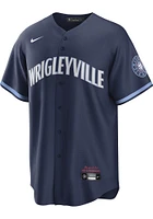 Ian Happ Chicago Cubs Mens Replica City Connect Jersey - Blue