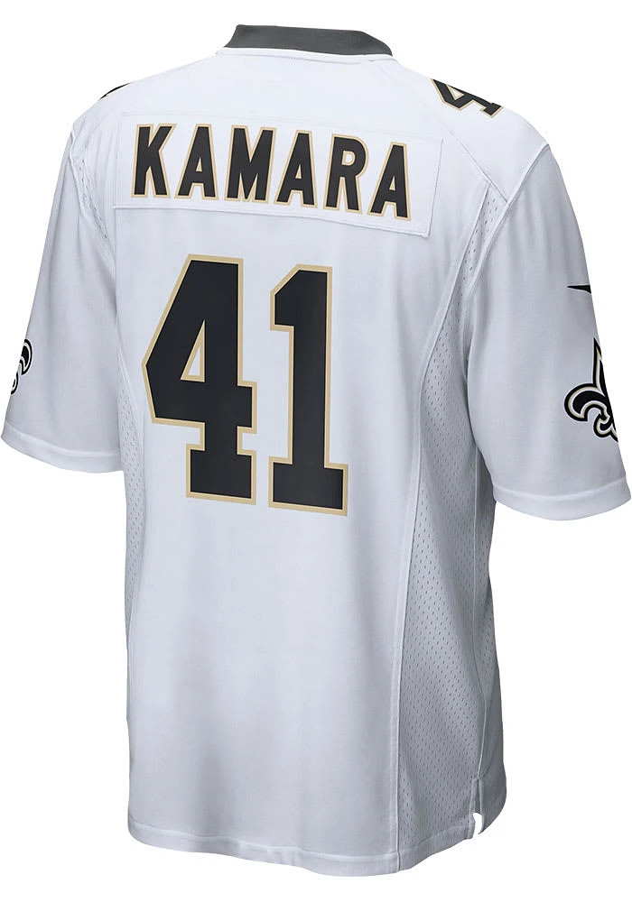 Alvin Kamara  Nike New Orleans Saints White Road Game Football Jersey