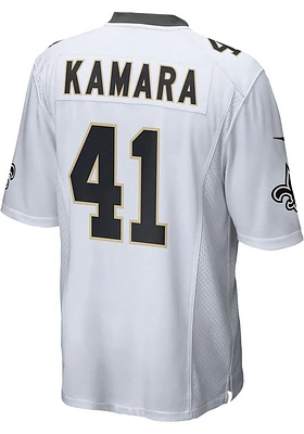 Alvin Kamara  Nike New Orleans Saints White Road Game Football Jersey