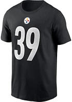 Minkah Fitzpatrick Pittsburgh Steelers Black Primtetime Short Sleeve Player T Shirt