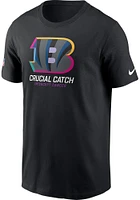 Nike Cincinnati Bengals  Crucial Catch Short Sleeve T Shirt