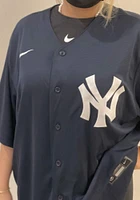 New York Yankees Mens Nike Replica Alt Jersey - Navy Blue