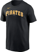 Jackie Robinson Pittsburgh Pirates Black Team 42 Short Sleeve Player T Shirt