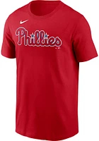 Jackie Robinson Philadelphia Phillies Red Team 42 Short Sleeve Player T Shirt