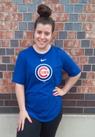 Nike Chicago Cubs Womens Blue Weekend Short Sleeve T-Shirt