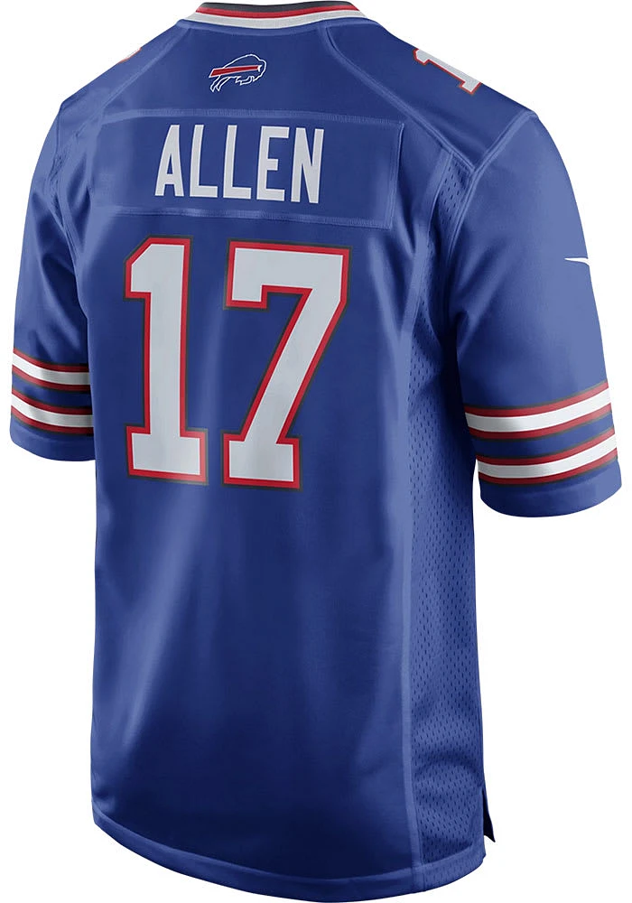 Josh Allen Buffalo Bills Blue Home Game Football Jersey