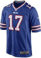 Josh Allen  Buffalo Bills Blue Home Game Football Jersey