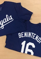 Andrew Benintendi Kansas City Royals Name And Number Short Sleeve Player T Shirt