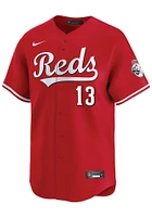 Rhett Lowder Nike Cincinnati Reds Mens Red Alt Limited Baseball Jersey