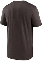 Nike Cleveland Browns Brown Legend Short Sleeve T Shirt