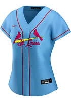 Nolan Arenado St Louis Cardinals Womens Replica Alternate Jersey - Light Blue