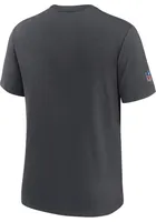 Nike Cincinnati Bengals Grey CRUCIAL CATCH Short Sleeve T Shirt