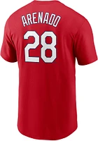 Nolan Arenado St Louis Cardinals Name Number Short Sleeve Player T Shirt