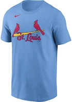 Nolan Arenado St Louis Cardinals Light Blue Name And Number Short Sleeve Player T Shirt