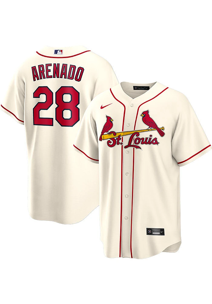 Nolan Arenado St Louis Cardinals Mens Replica Alternate Jersey