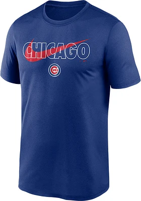 Nike Chicago Cubs Blue Legend Short Sleeve T Shirt