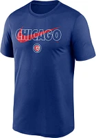 Nike Chicago Cubs Blue Legend Short Sleeve T Shirt