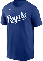 Brad Keller Kansas City Royals Blue Name and Number Short Sleeve Player T Shirt