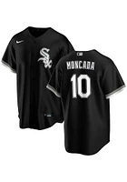 Yoan Moncada Chicago White Sox Mens Replica Alt Jersey - Black
