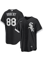 Luis Robert Chicago White Sox Mens Replica Alt Design Jersey - Black