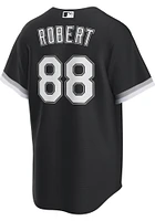 Luis Robert Chicago White Sox Mens Replica Alt Design Jersey - Black