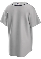 Detroit Tigers Mens Nike Replica Away Jersey - Grey