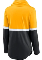 Nike Pittsburgh Pirates Womens Yellow Cowl Crew Sweatshirt