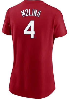 Nike St Louis Cardinals Womens Red Player T-Shirt