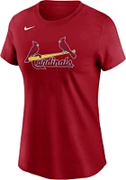 Nike St Louis Cardinals Womens Red Player T-Shirt