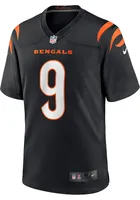 Joe Burrow  Nike Cincinnati Bengals Black Home Game Football Jersey