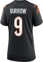 Joe Burrow  Nike Cincinnati Bengals Womens Black Home Game Football Jersey