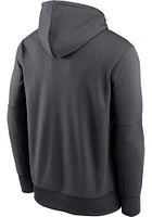 Nike Cleveland Browns Mens Grey Prime Logo Therma Hood