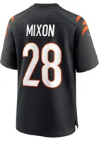 Joe Mixon  Nike Cincinnati Bengals Black Home Game Football Jersey